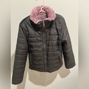 The North Face Reversible Mossbud Jacket - Grey/Purple 6